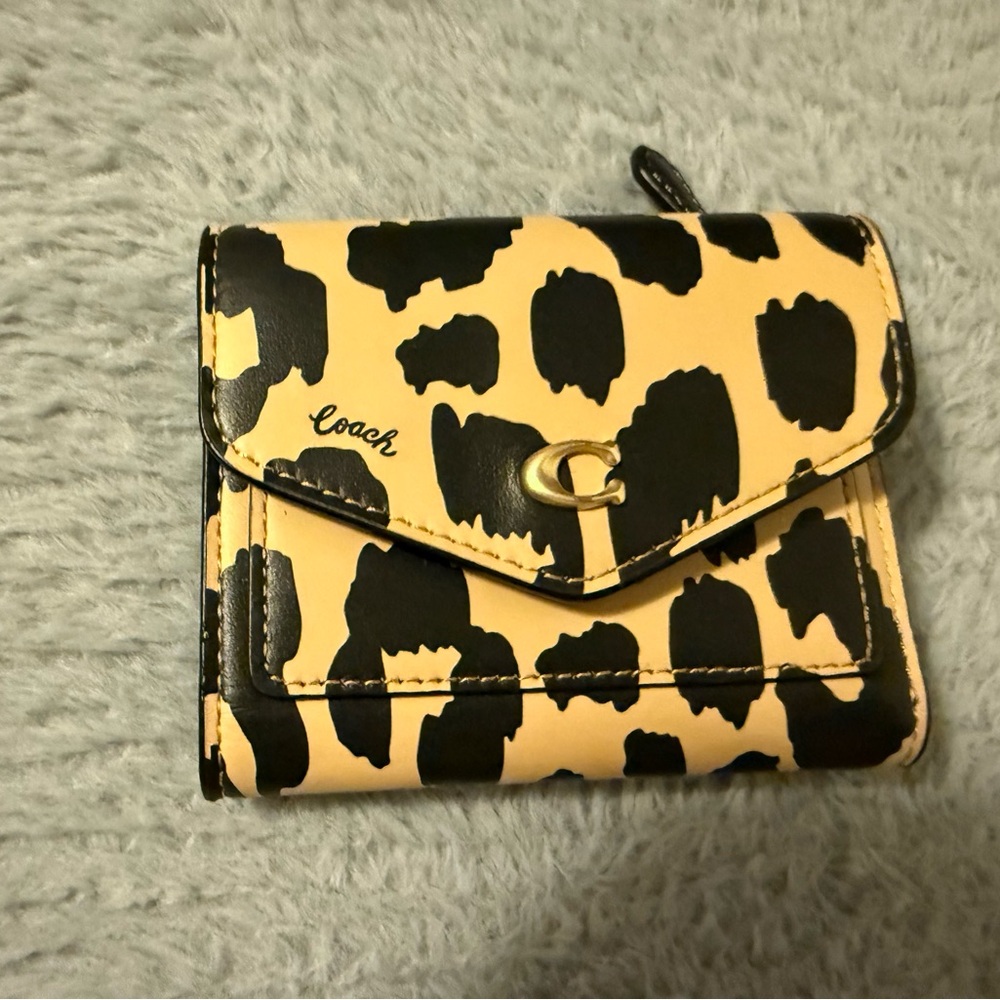 Coach Black and Tan Women's Wallet